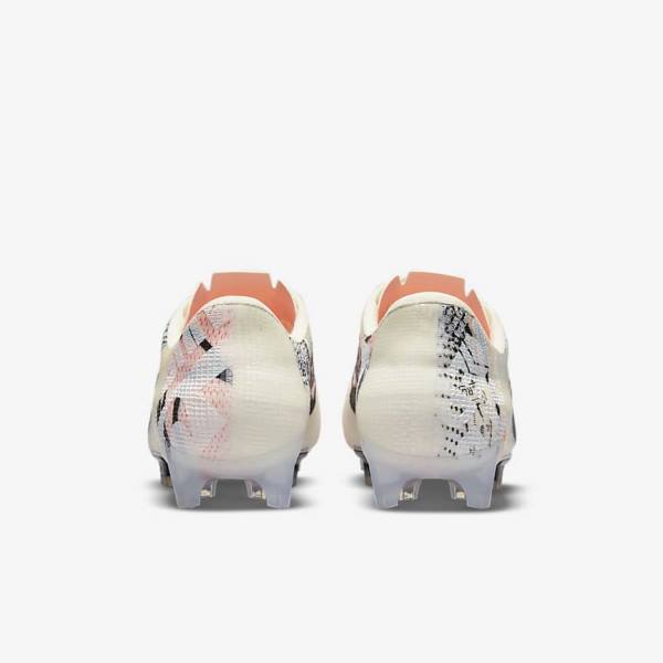 Men's Nike Mercurial Vapor Next Nature FG Firm-Ground Football Shoes Light Pink / Orange / Black | NK427BEW