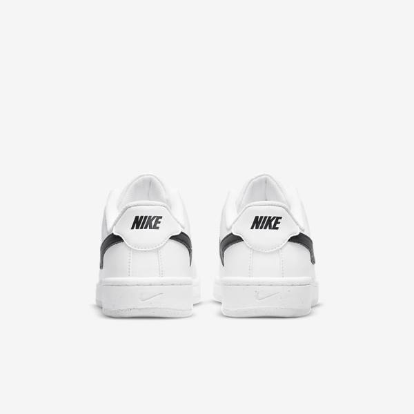 Men's Nike NikeCourt Royale 2 Next Nature Trainers White / Black | NK850HDX