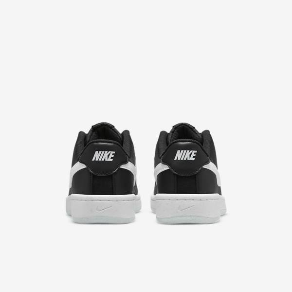 Men's Nike NikeCourt Royale 2 Next Nature Trainers Black / White | NK906TMB