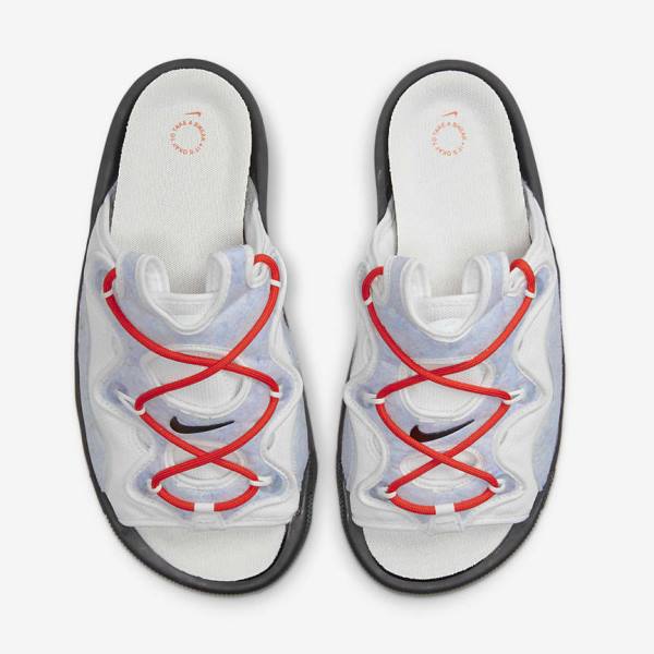 Men's Nike Offline 2.0 Mules Trainers White / Orange / Brown / White | NK490IUY