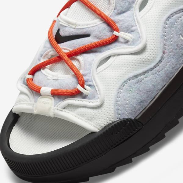 Men's Nike Offline 2.0 Mules Trainers White / Orange / Brown / White | NK490IUY