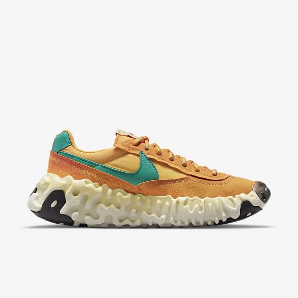 Men's Nike OverBreak SP Trainers Gold / Gold / Green | NK508PNG