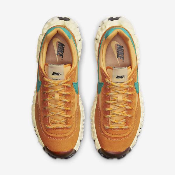 Men's Nike OverBreak SP Trainers Gold / Gold / Green | NK508PNG