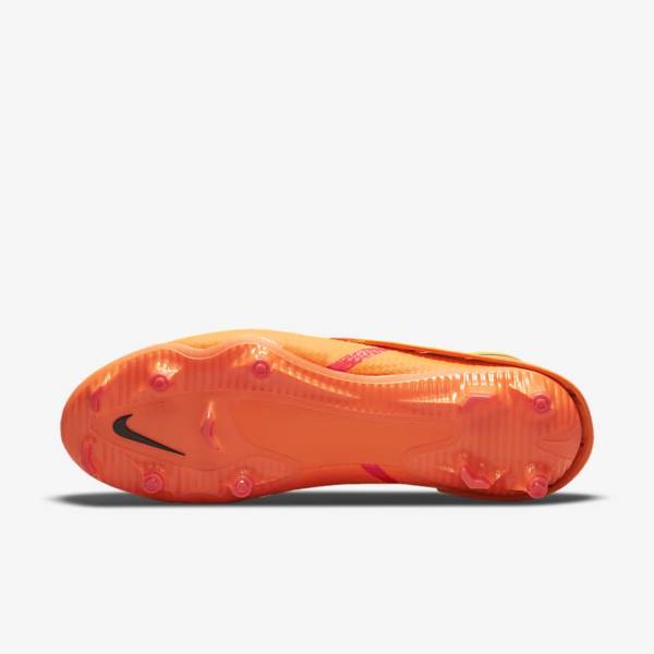 Men's Nike Phantom GT2 Academy FlyEase MG Multi-Grounds Football Shoes Orange / Light Red / Black | NK219QMB