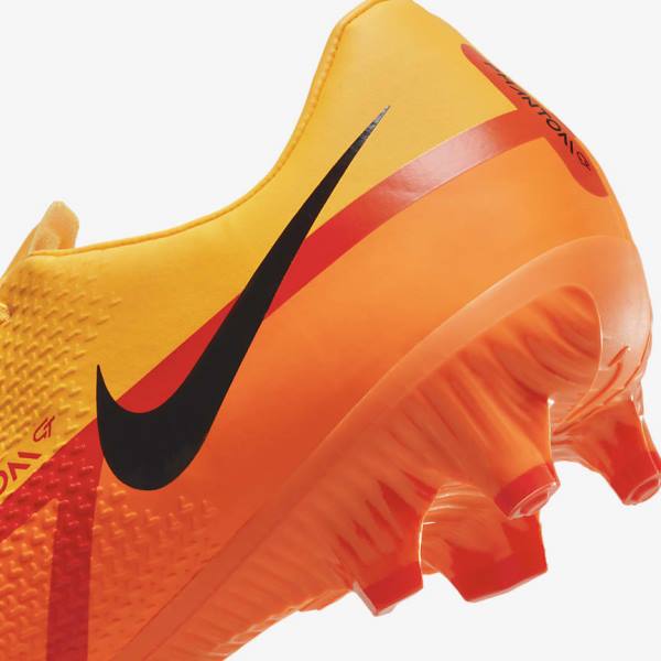 Men's Nike Phantom GT2 Academy MG Multi-Ground Football Shoes Orange / Light Red / Black | NK174GTJ