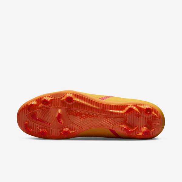 Men's Nike Phantom GT2 Club MG Multi-Ground Football Shoes Orange / Light Red / Black | NK703BPQ