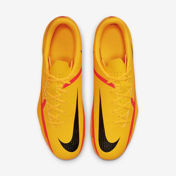 Men's Nike Phantom GT2 Club MG Multi-Ground Football Shoes Orange / Light Red / Black | NK703BPQ