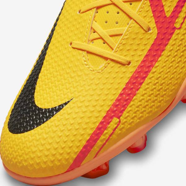 Men's Nike Phantom GT2 Club MG Multi-Ground Football Shoes Orange / Light Red / Black | NK703BPQ