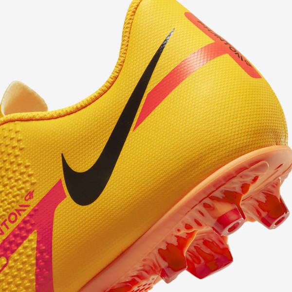 Men's Nike Phantom GT2 Club MG Multi-Ground Football Shoes Orange / Light Red / Black | NK703BPQ