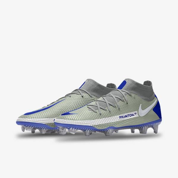 Men's Nike Phantom GT Elite By You Custom Firm Ground Football Shoes Multicolor | NK108LMP