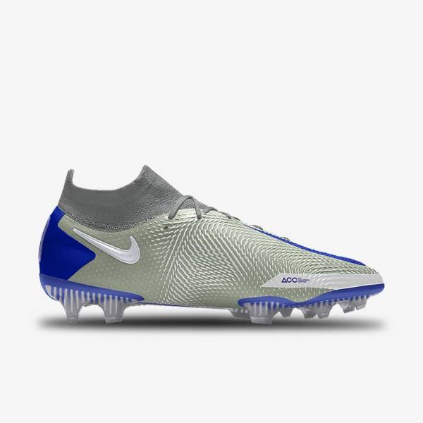 Men's Nike Phantom GT Elite By You Custom Firm Ground Football Shoes Multicolor | NK108LMP