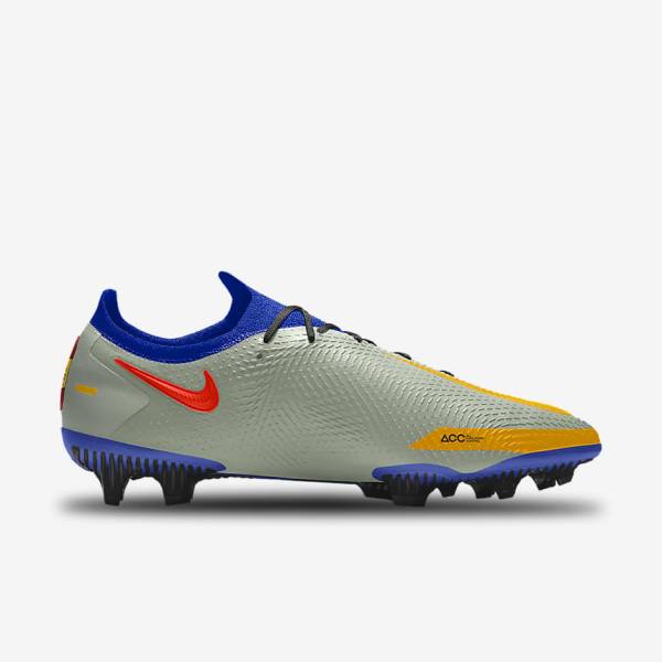 Men's Nike Phantom GT Elite By You Custom Firm Ground Football Shoes Multicolor | NK163IPA