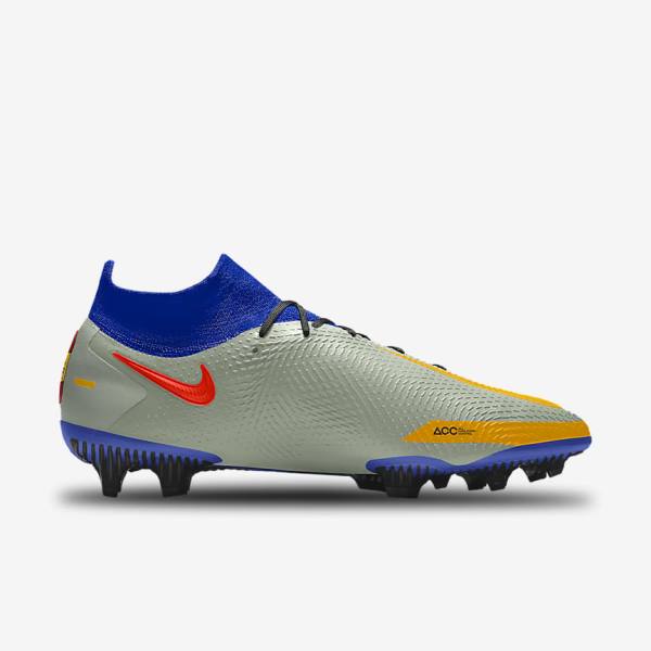 Men's Nike Phantom GT Elite By You Custom Firm Ground Football Shoes Multicolor | NK231TFD