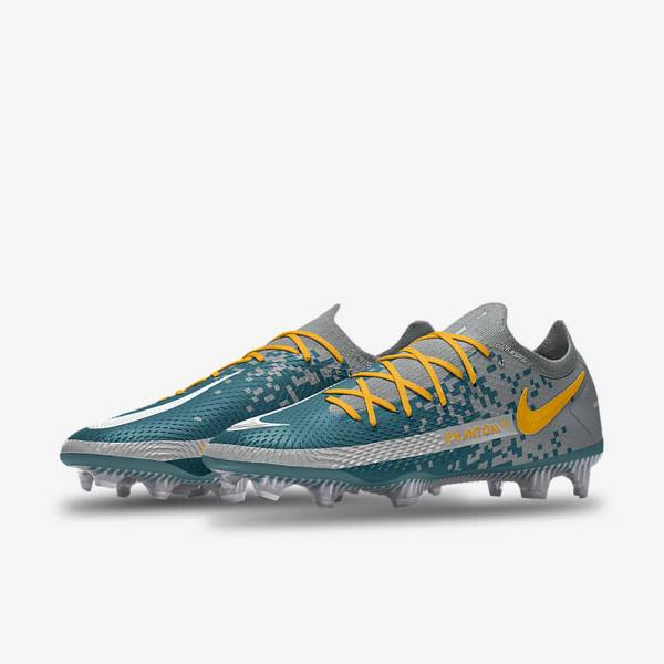 Men's Nike Phantom GT Elite By You Custom Firm Ground Football Shoes Multicolor | NK420CKO