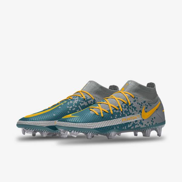 Men's Nike Phantom GT Elite By You Custom Firm Ground Football Shoes Multicolor | NK720HUY