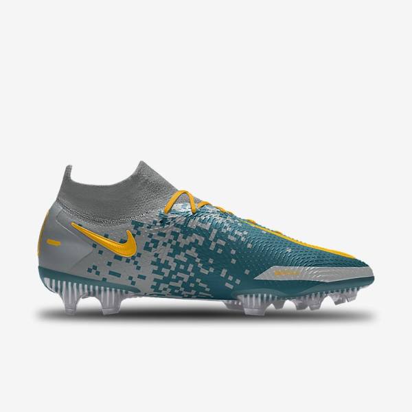 Men's Nike Phantom GT Elite By You Custom Firm Ground Football Shoes Multicolor | NK720HUY