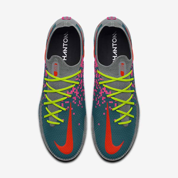 Men's Nike Phantom GT Elite By You Custom Firm Ground Football Shoes Multicolor | NK831CTN