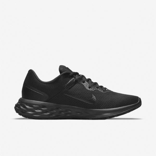 Men's Nike Revolution 6 Next Nature Road Running Shoes Black / Dark Grey | NK367YST