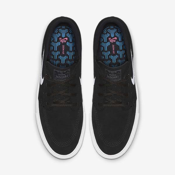 Men's Nike SB Zoom Stefan Janoski RM Trainers Black / Grey / Light Brown / White | NK891JDL