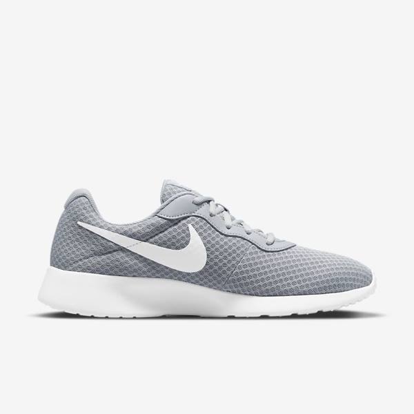 Men's Nike Tanjun Trainers Grey / Black / White | NK638DJF