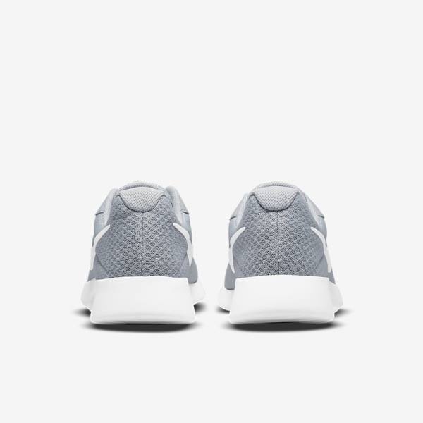 Men's Nike Tanjun Trainers Grey / Black / White | NK638DJF