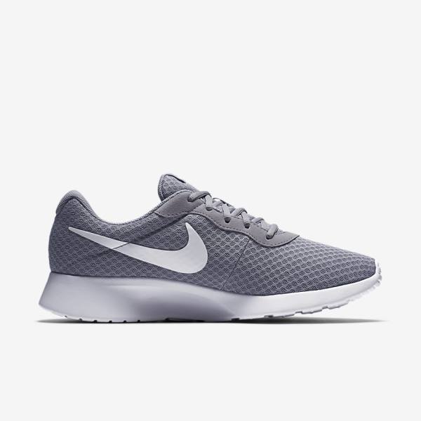 Men's Nike Tanjun Trainers Grey / White | NK390GKJ