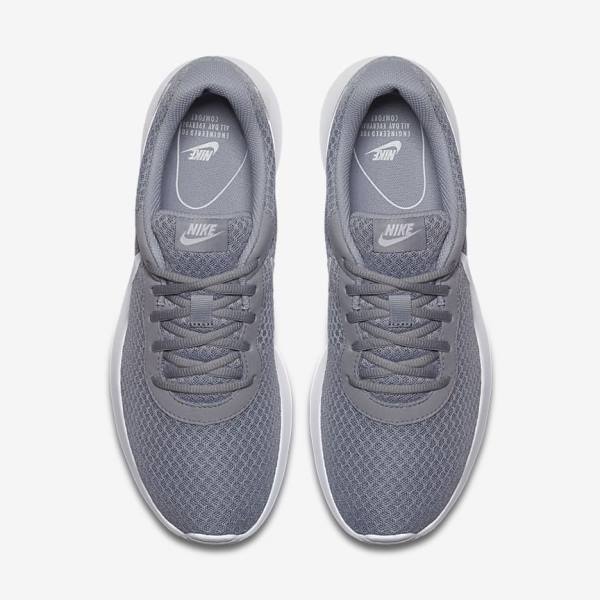 Men's Nike Tanjun Trainers Grey / White | NK390GKJ