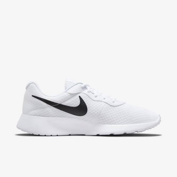 Men's Nike Tanjun Trainers White / Black | NK254XYK