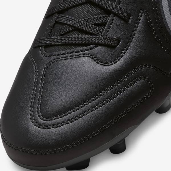 Men's Nike Tiempo Legend 9 Club MG Multi-Ground Football Shoes Black / Dark Grey | NK584JUB