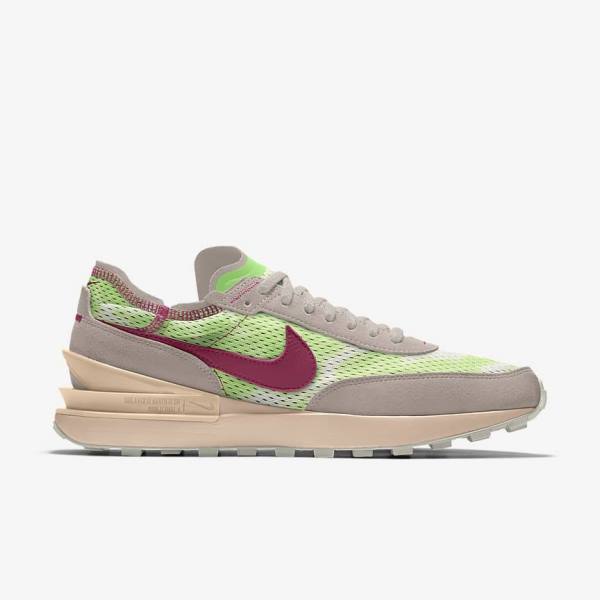 Men's Nike Waffle One By You Custom Trainers Multicolor | NK298DLE