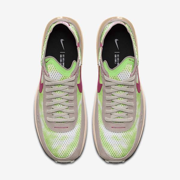 Men's Nike Waffle One By You Custom Trainers Multicolor | NK298DLE