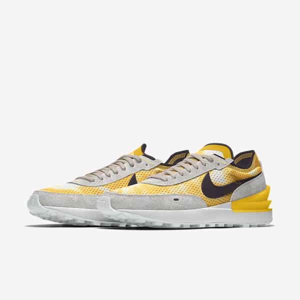 Men's Nike Waffle One By You Custom Trainers Multicolor | NK730VWQ