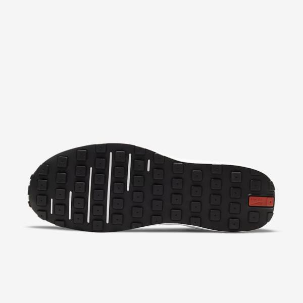 Men's Nike Waffle One Trainers Black / White / Orange / Black | NK738AUD