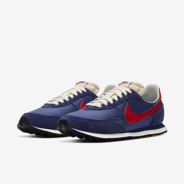 Men's Nike Waffle Trainer 2 SP Trainers Navy / Navy / White / Orange | NK804IAW