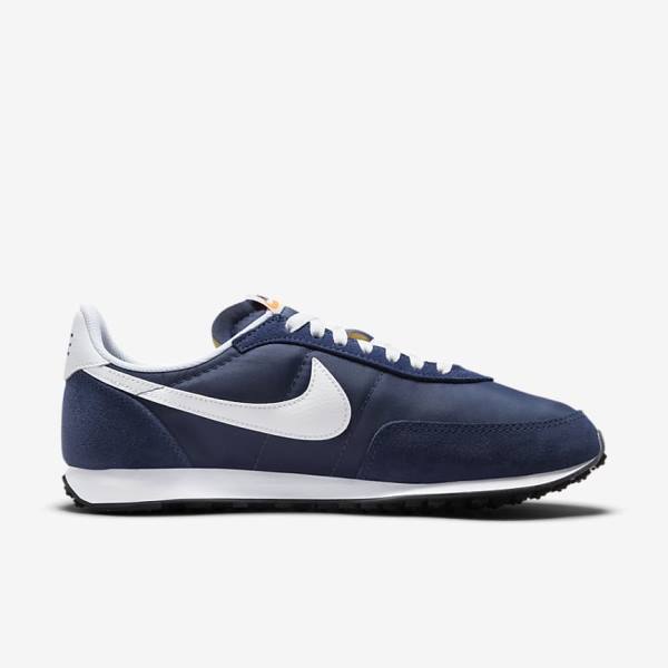 Men's Nike Waffle Trainer 2 Trainers Blue / Navy / White | NK321PHW