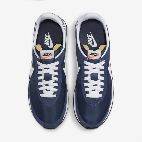 Men's Nike Waffle Trainer 2 Trainers Blue / Navy / White | NK321PHW