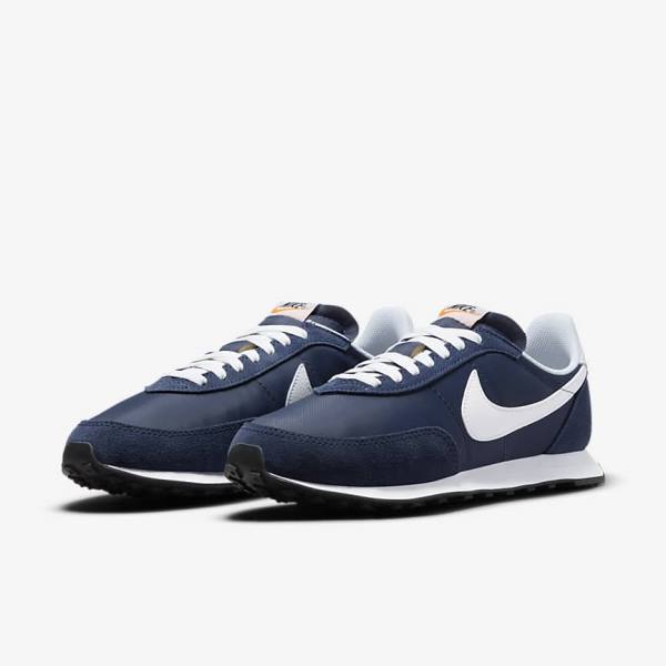 Men's Nike Waffle Trainer 2 Trainers Blue / Navy / White | NK321PHW