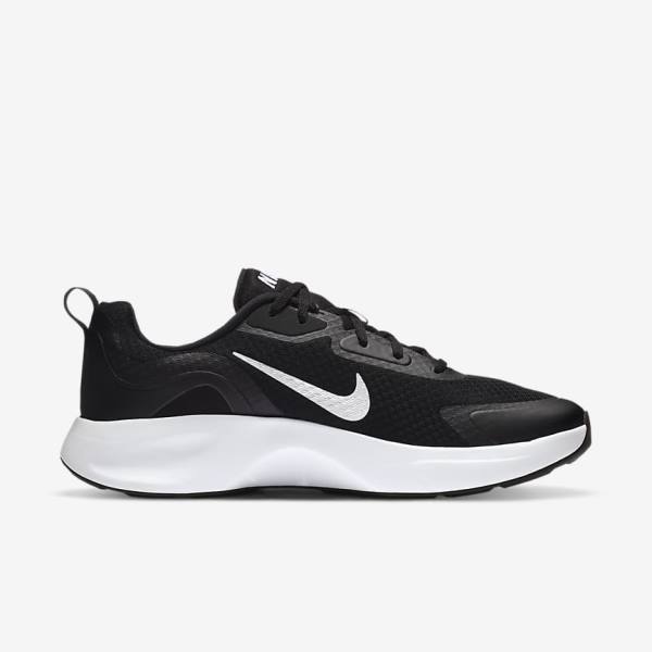 Men's Nike Wearallday Trainers Black / White | NK297XLE