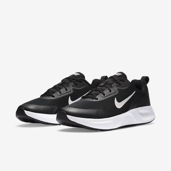 Men's Nike Wearallday Trainers Black / White | NK297XLE