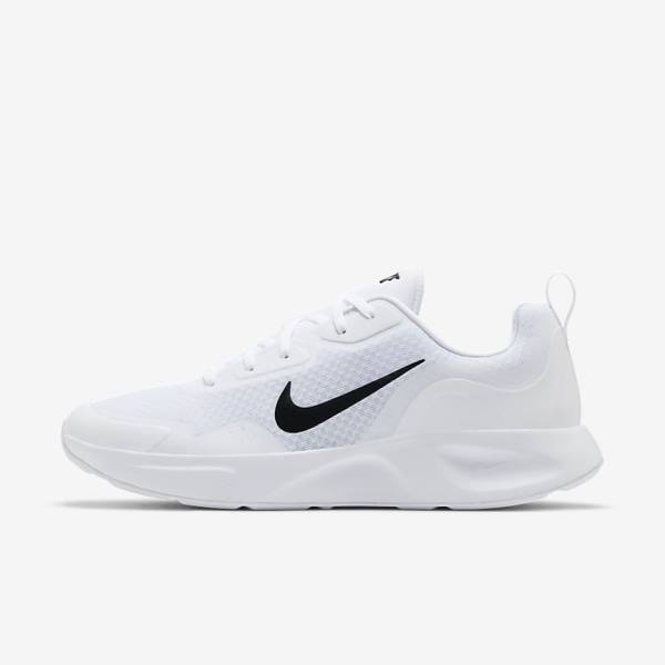 Men\'s Nike Wearallday Trainers White / Black | NK381SDA