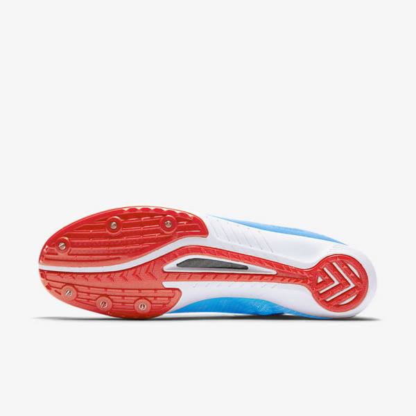 Men's Nike Zoom Mamba 3 Unisex Distance Spike Running Shoes Blue / Light Red / Blue | NK248BDK