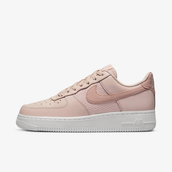 Women\'s Nike Air Force 1 07 ESS Trainers Pink / White / Rose | NK420LRM