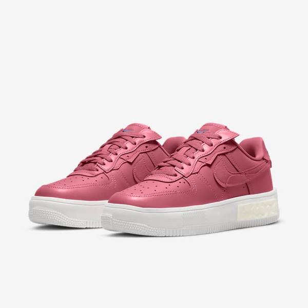 Women's Nike Air Force 1 Fontanka Trainers Pink / White / Pink | NK348GVB