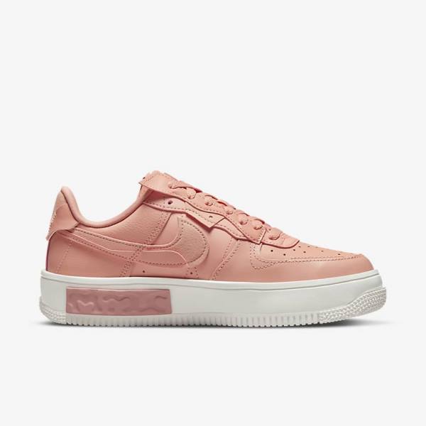 Women's Nike Air Force 1 Fontanka Trainers White / Red Pink / Light | NK571KRG