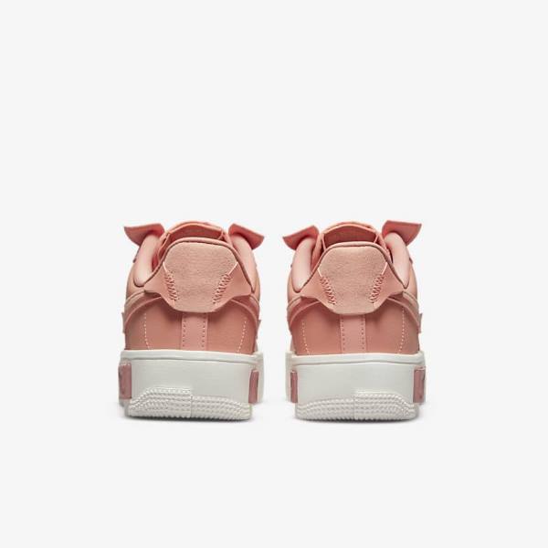 Women's Nike Air Force 1 Fontanka Trainers White / Red Pink / Light | NK571KRG