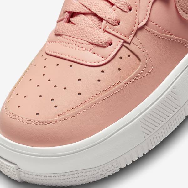 Women's Nike Air Force 1 Fontanka Trainers White / Red Pink / Light | NK571KRG