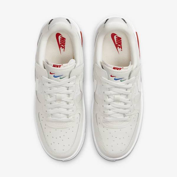 Women's Nike Air Force 1 Fontanka Trainers White / Red | NK657KND