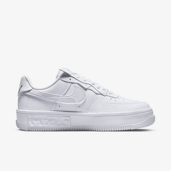 Women's Nike Air Force 1 Fontanka Trainers White | NK930BEJ