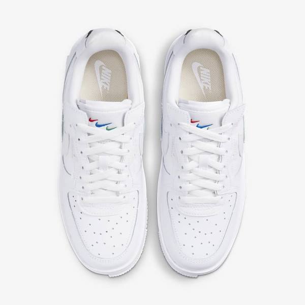 Women's Nike Air Force 1 Fontanka Trainers White | NK930BEJ