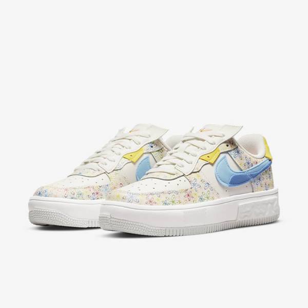 Women's Nike Air Force 1 Fontanka Trainers Royal / Blue | NK954LSK